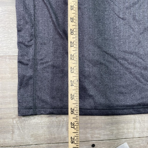 Greyson Pullover Mens Small Gray Herringbone 1/4 Zip Golf Performance Stretch - Picture 6 of 10